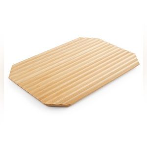 Hotel Collection Fluted Wood Serve Board